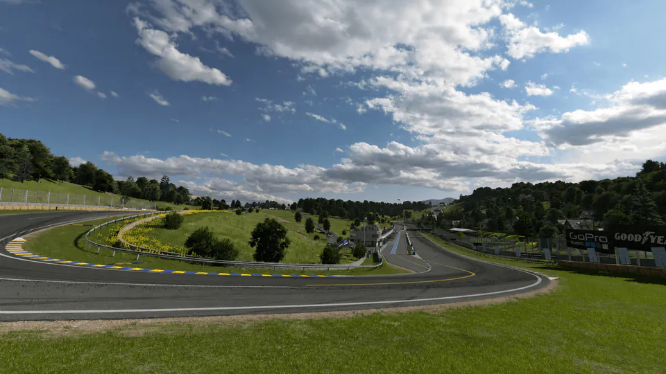 Track view of Alsace – Village