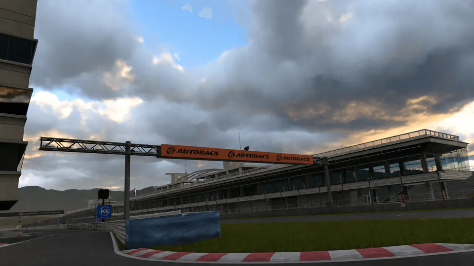 Track view of Autopolis International Racing Course – Short Course