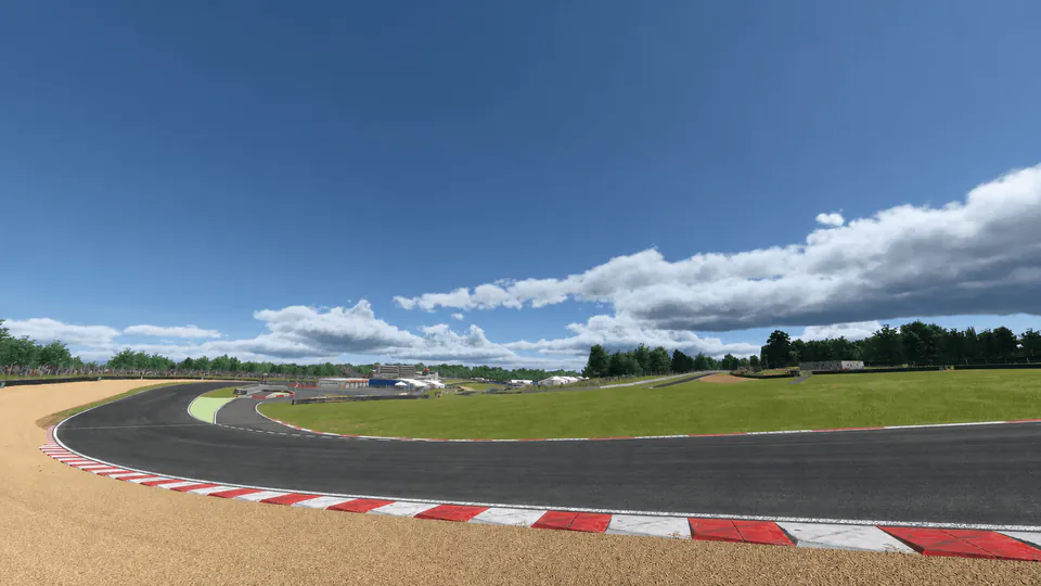 Track view of Brands Hatch Grand Prix Circuit