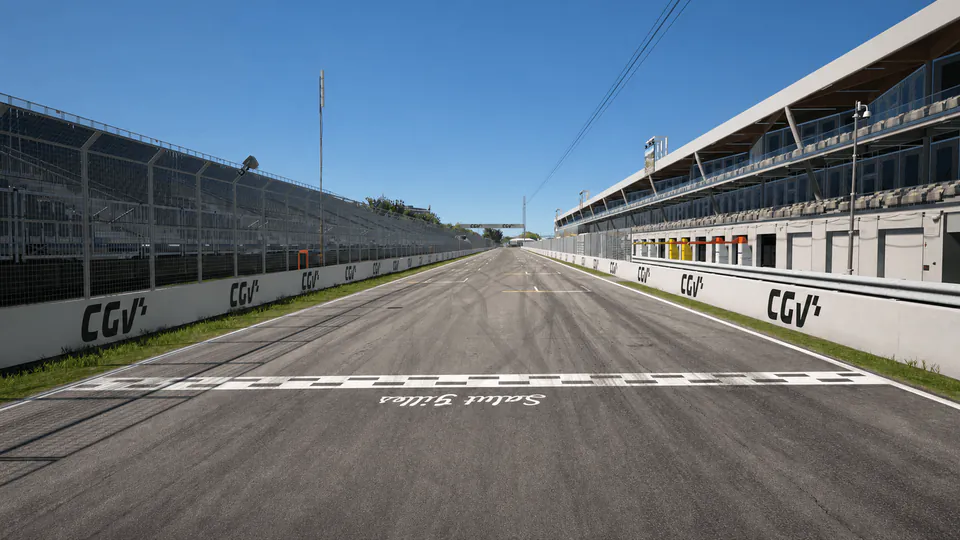 Track view of Circuit Gilles-Villeneuve