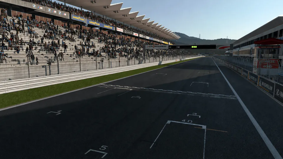 Track view of Fuji International Speedway