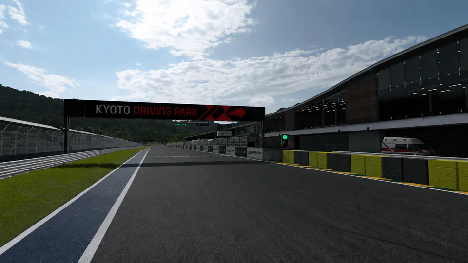 Track view of Kyoto Driving Park – Miyabi