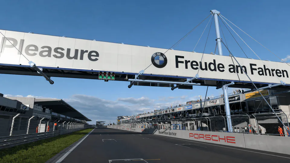 Track view of Nürburgring GP